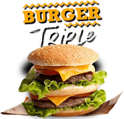 commander burgers triples à  burgers tours centre 37000